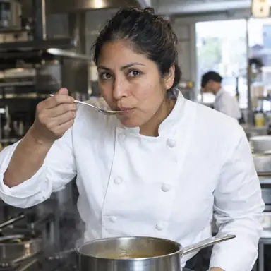 Illustrative portrait: Chef