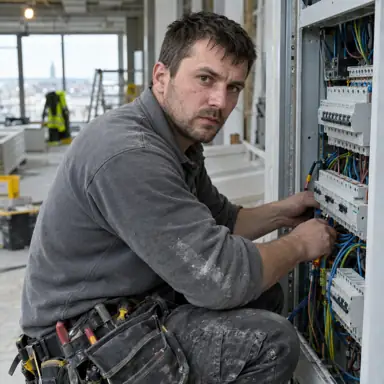 Illustrative portrait: Electrician